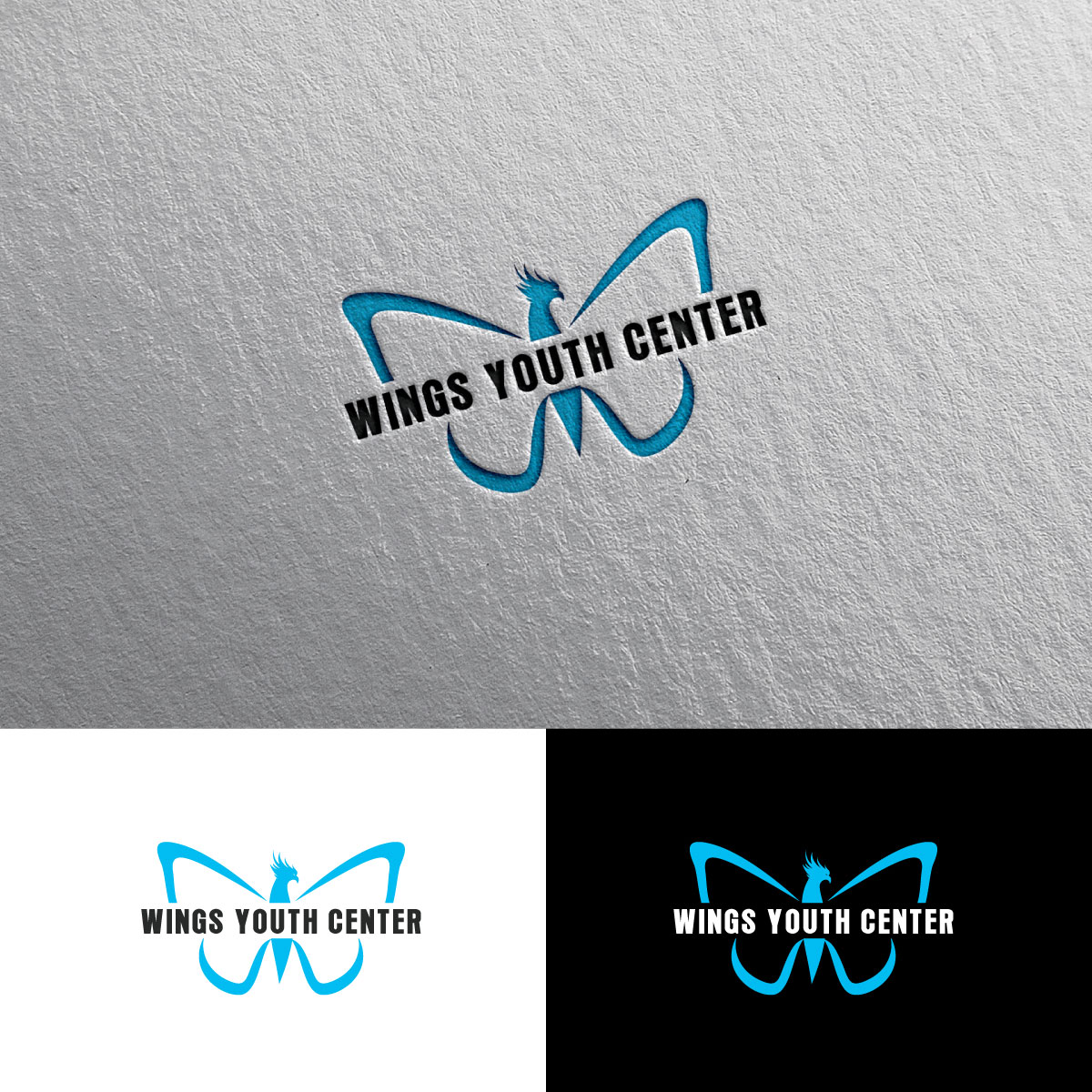 Diseño de Logo por chris Ray para WINGS THERAPY CENTER | Diseño #32863223