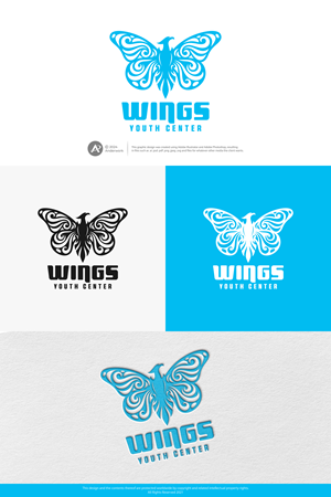 Diseño de Logo por Anderwork para WINGS THERAPY CENTER | Diseño: #32866488