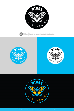 Logo Design by Anderwork for WINGS THERAPY CENTER | Design: #32908093