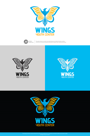 Logo Design by Anderwork for WINGS THERAPY CENTER | Design: #32908094