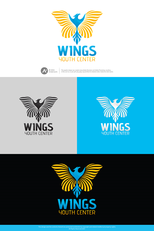 Logo Design by Anderwork for WINGS THERAPY CENTER | Design #32908099