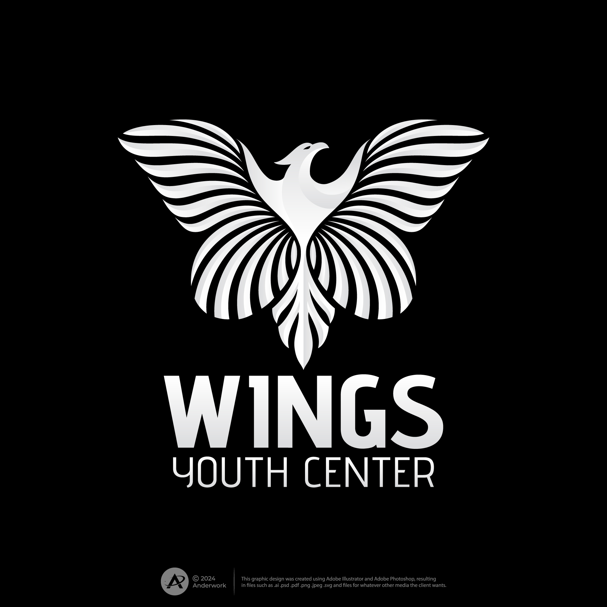 Diseño de Logo por Anderwork para WINGS THERAPY CENTER | Diseño #32908102