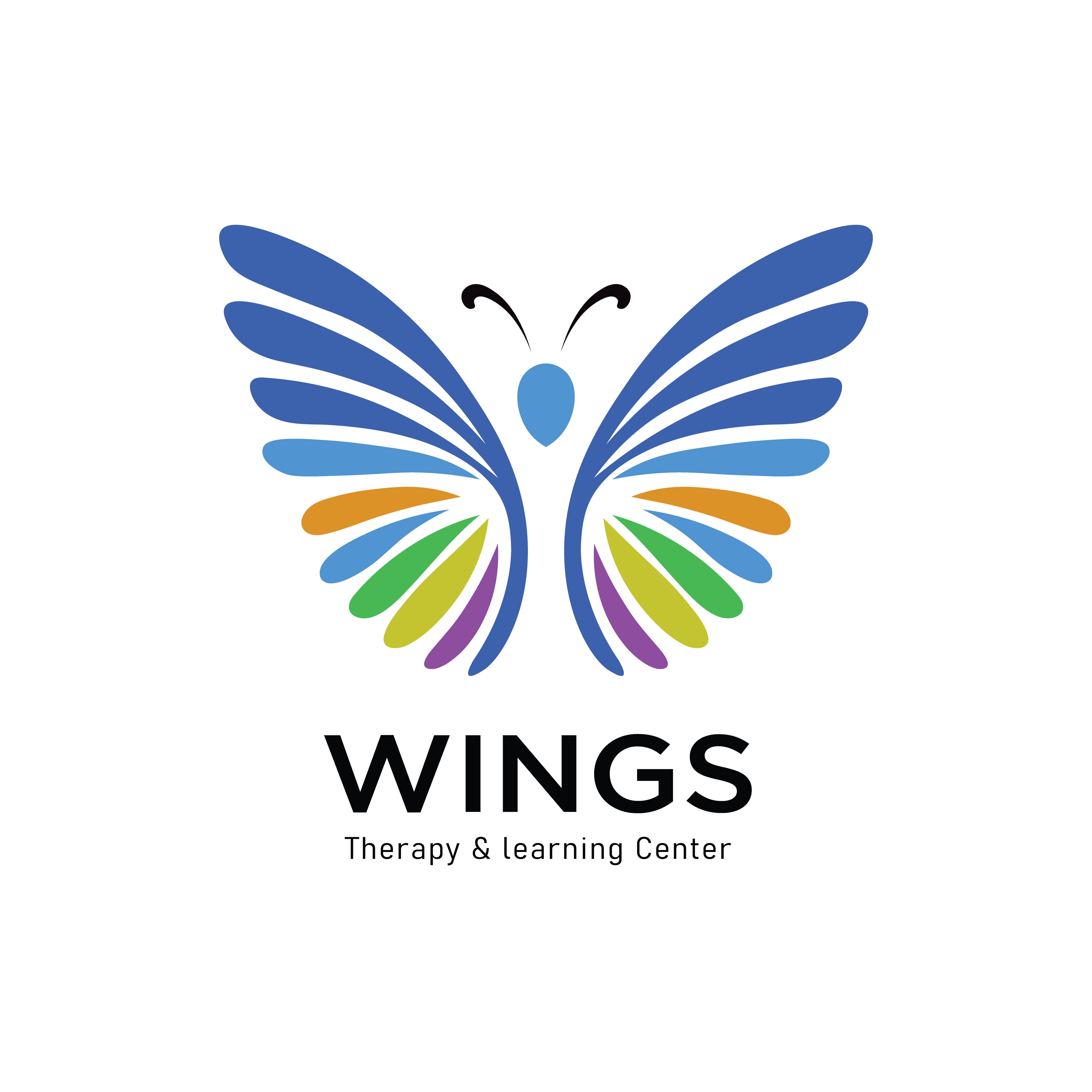 Logo Design by Hafsa Khan for WINGS THERAPY CENTER | Design #32896120