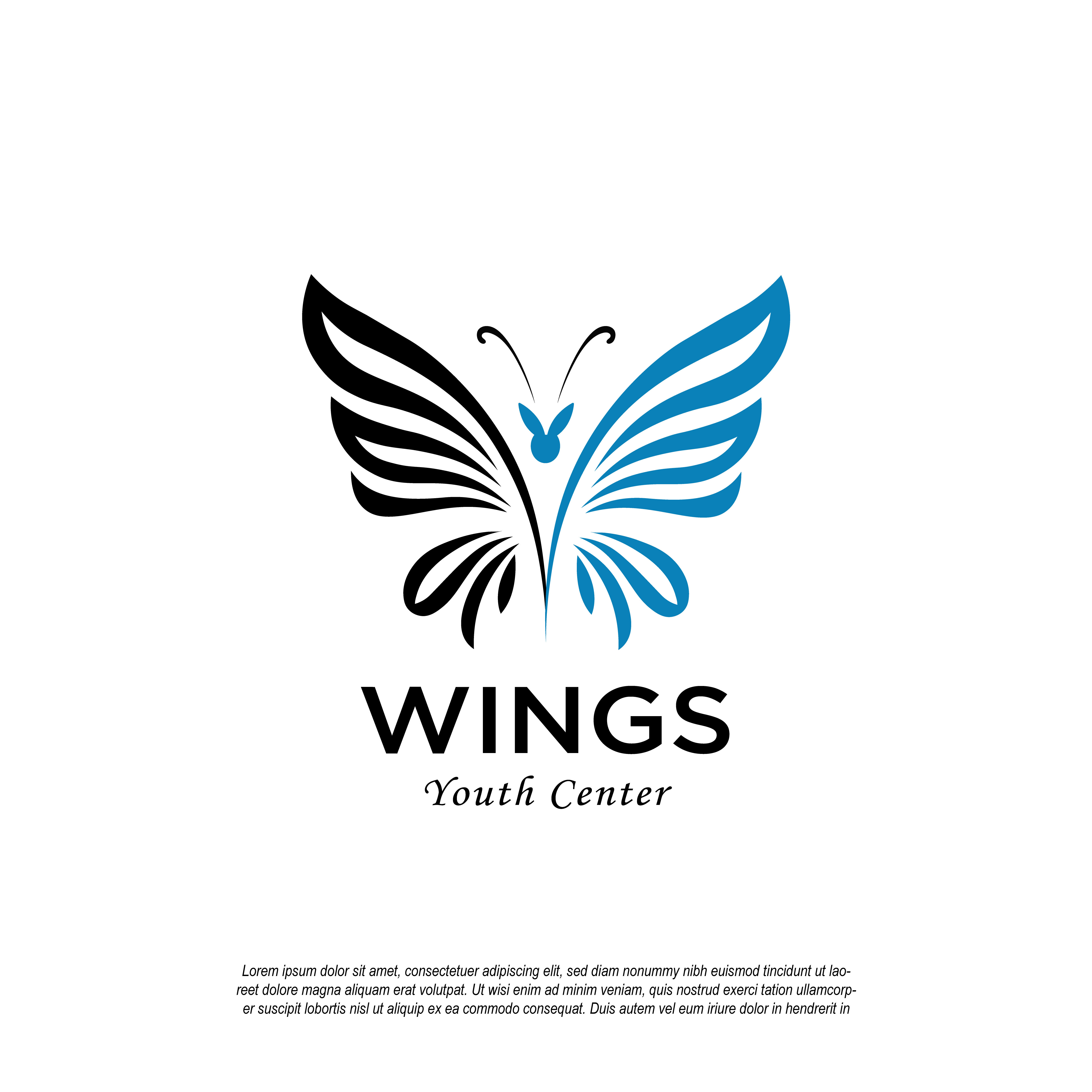 Diseño de Logo por Hafsa Khan para WINGS THERAPY CENTER | Diseño #32902980