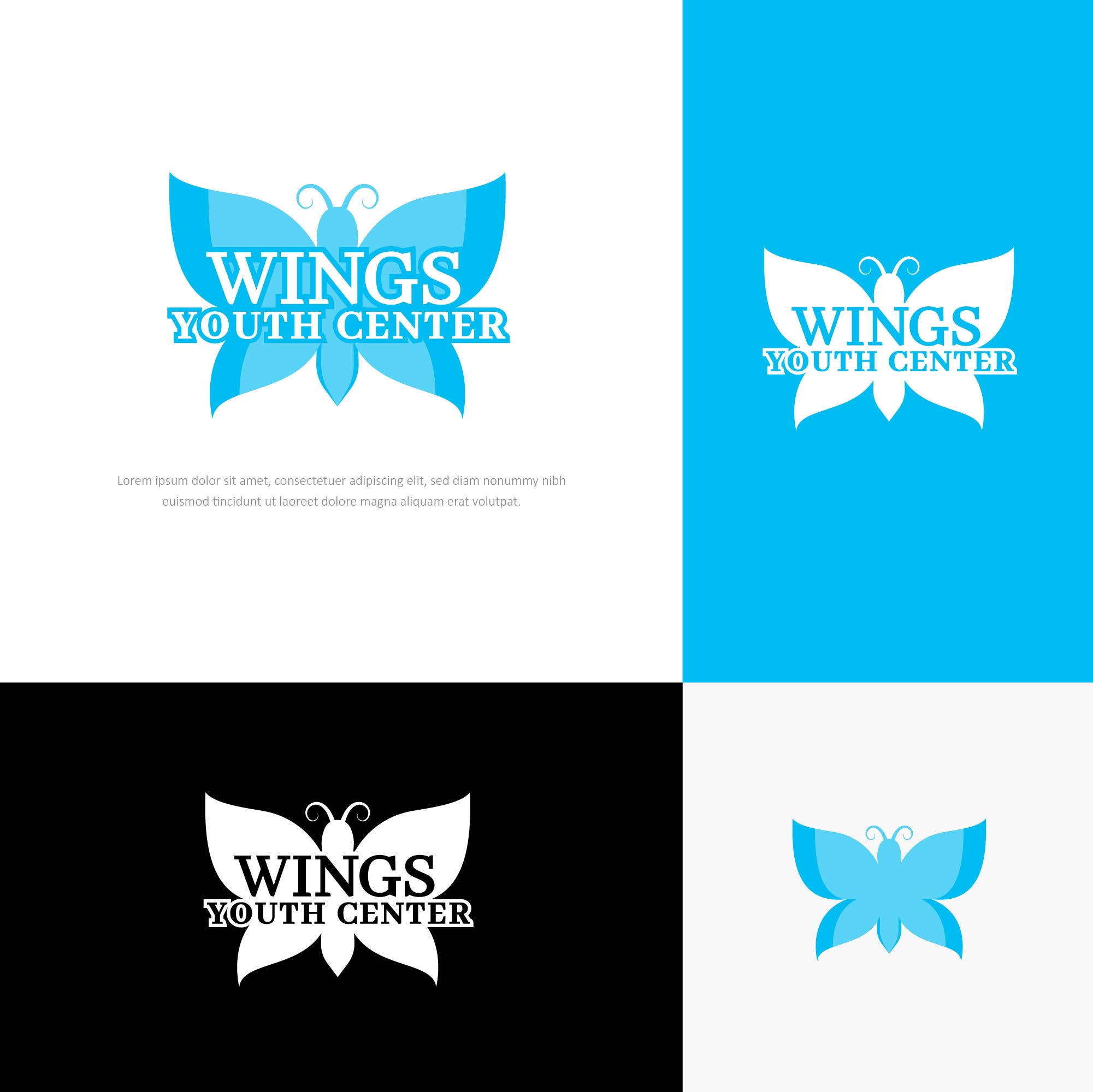 Logo Design by Transformed Design Inc. for WINGS THERAPY CENTER | Design #32879036