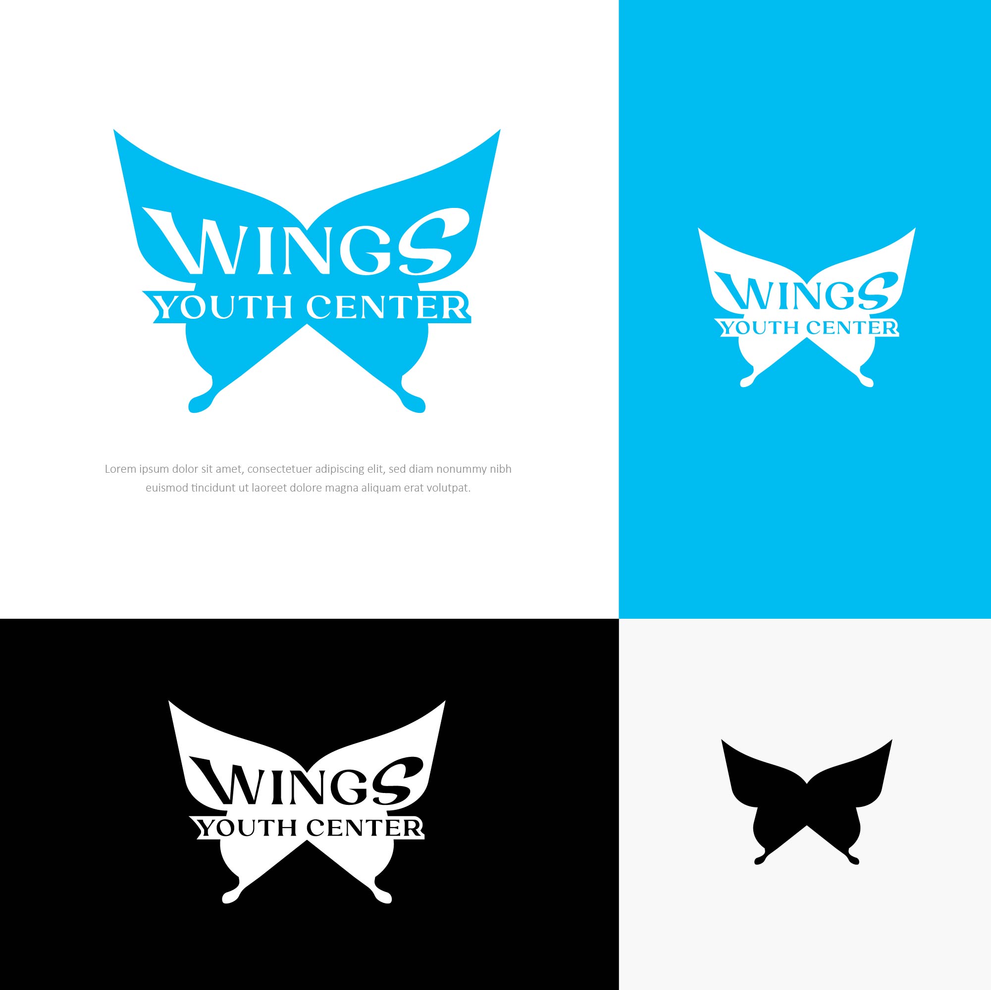 Logo Design by Transformed Design Inc. for WINGS THERAPY CENTER | Design #32879037