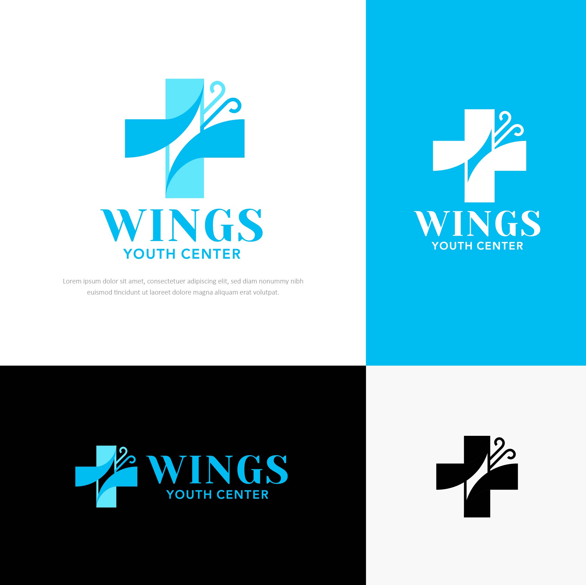 Logo Design by Transformed Design Inc. for WINGS THERAPY CENTER | Design #32893463