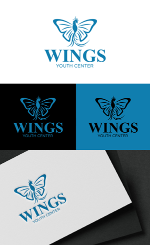 Logo Design by fly  design for WINGS THERAPY CENTER | Design: #32864837