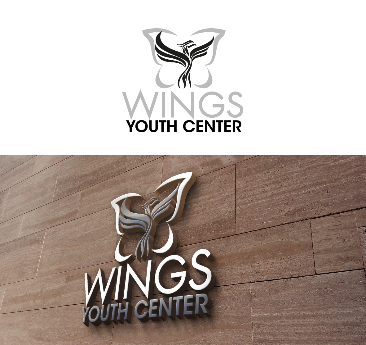 Logo Design by patriciaparadesign for WINGS THERAPY CENTER | Design #32904792