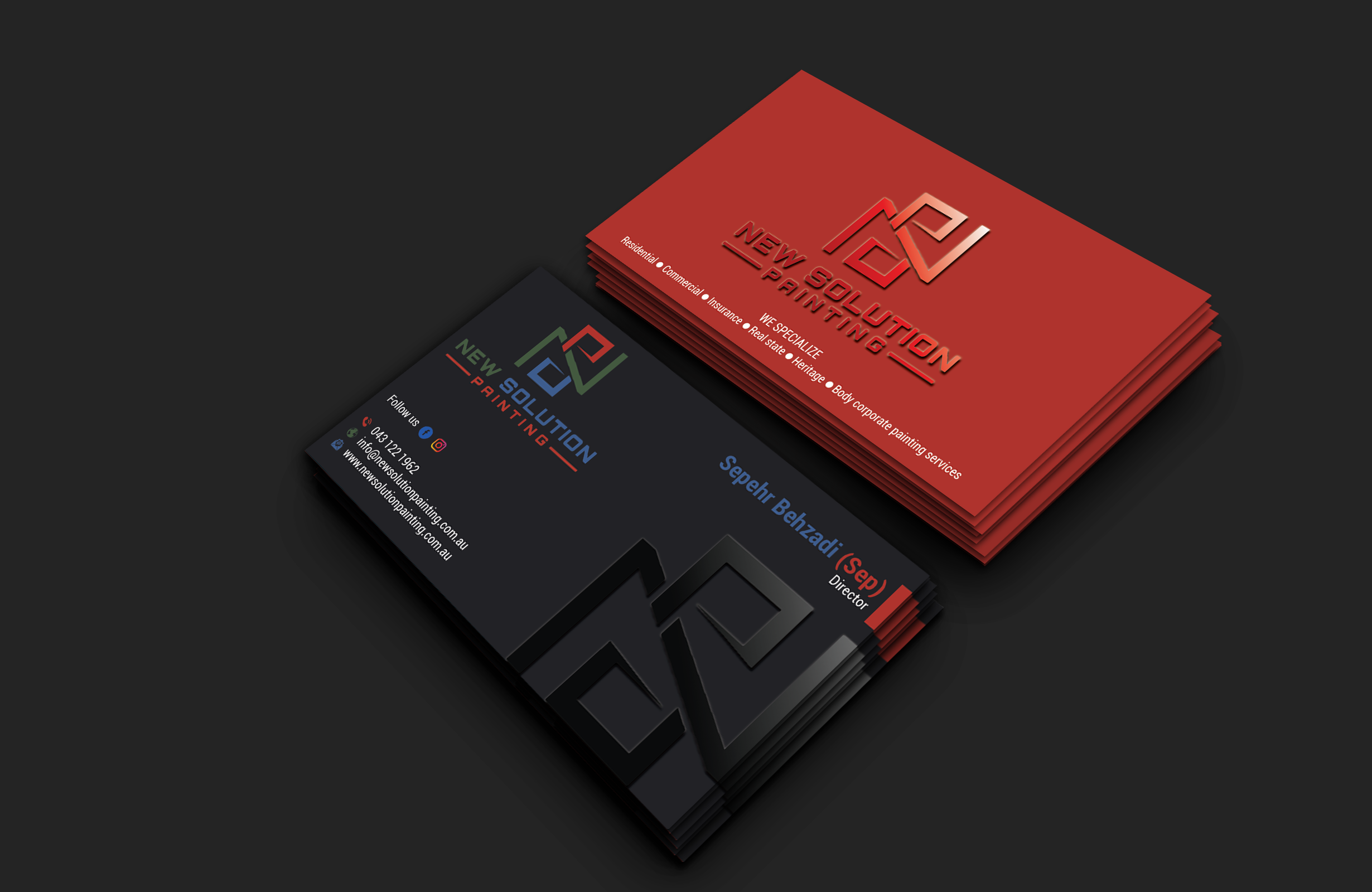 Business Card Design by DesignerShahadat for this project | Design #32869111