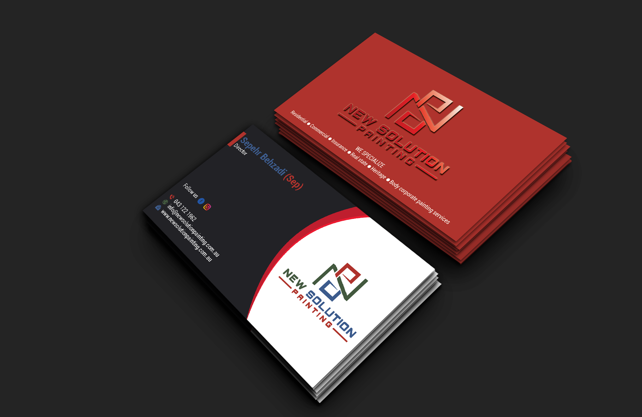 Business Card Design by DesignerShahadat for this project | Design #32869415