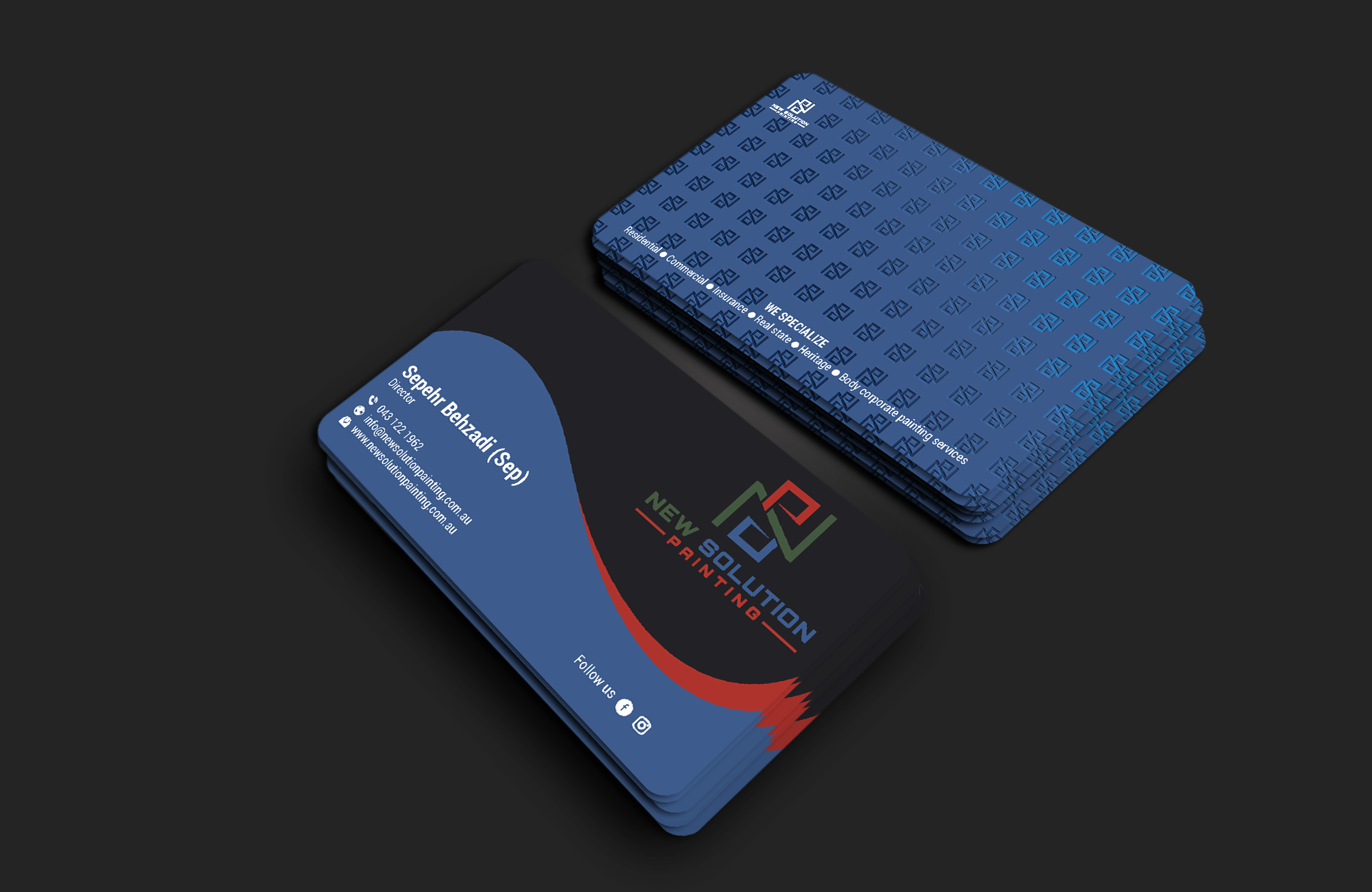 Business Card Design by DesignerShahadat for this project | Design #32869422