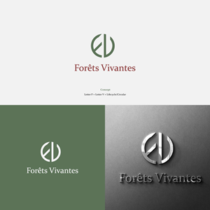 Logo-Design von Adnan Bhatti für Forêts Vivantes | Design: #32862709
