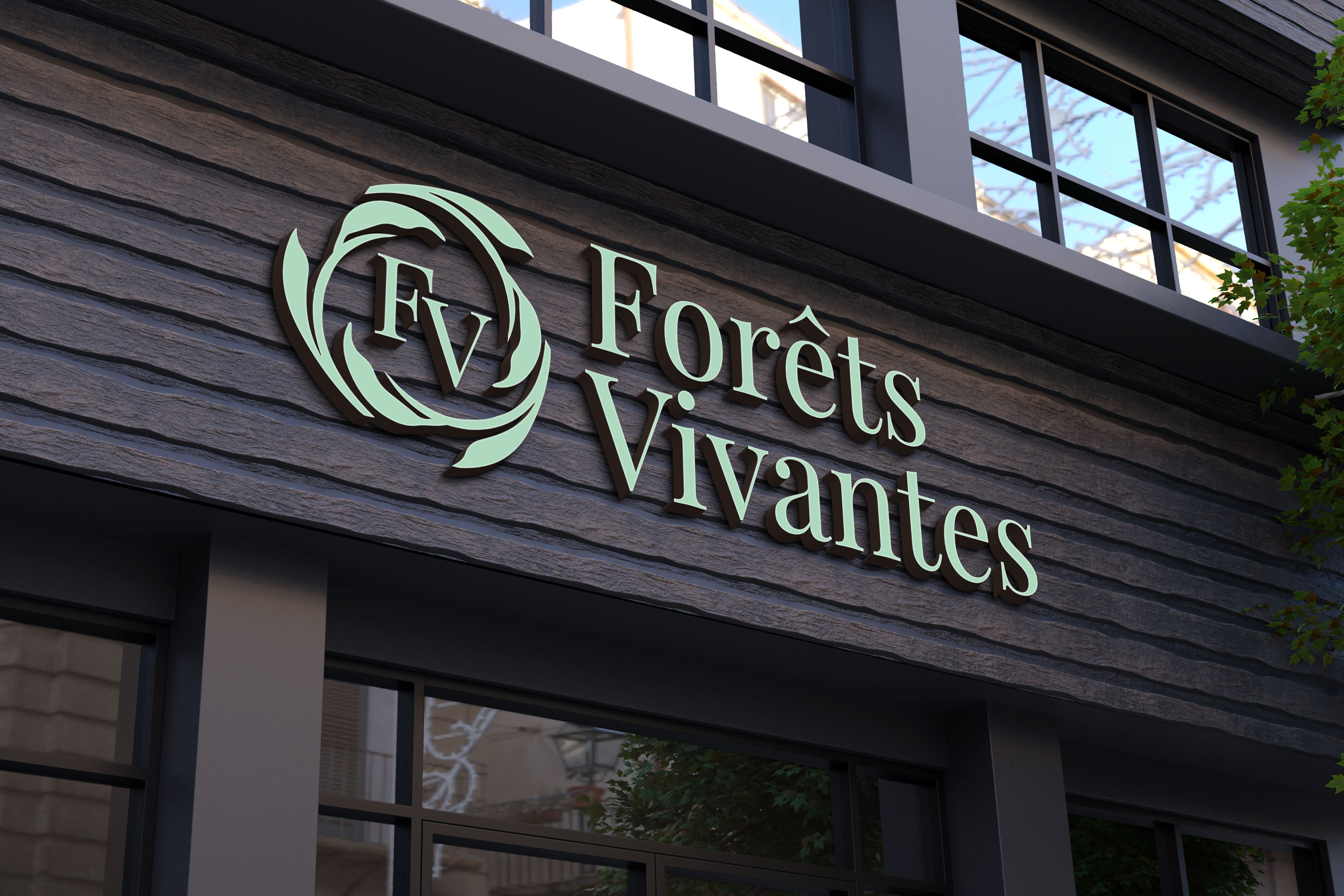 Logo Design by Kavth for Forêts Vivantes | Design #32903774
