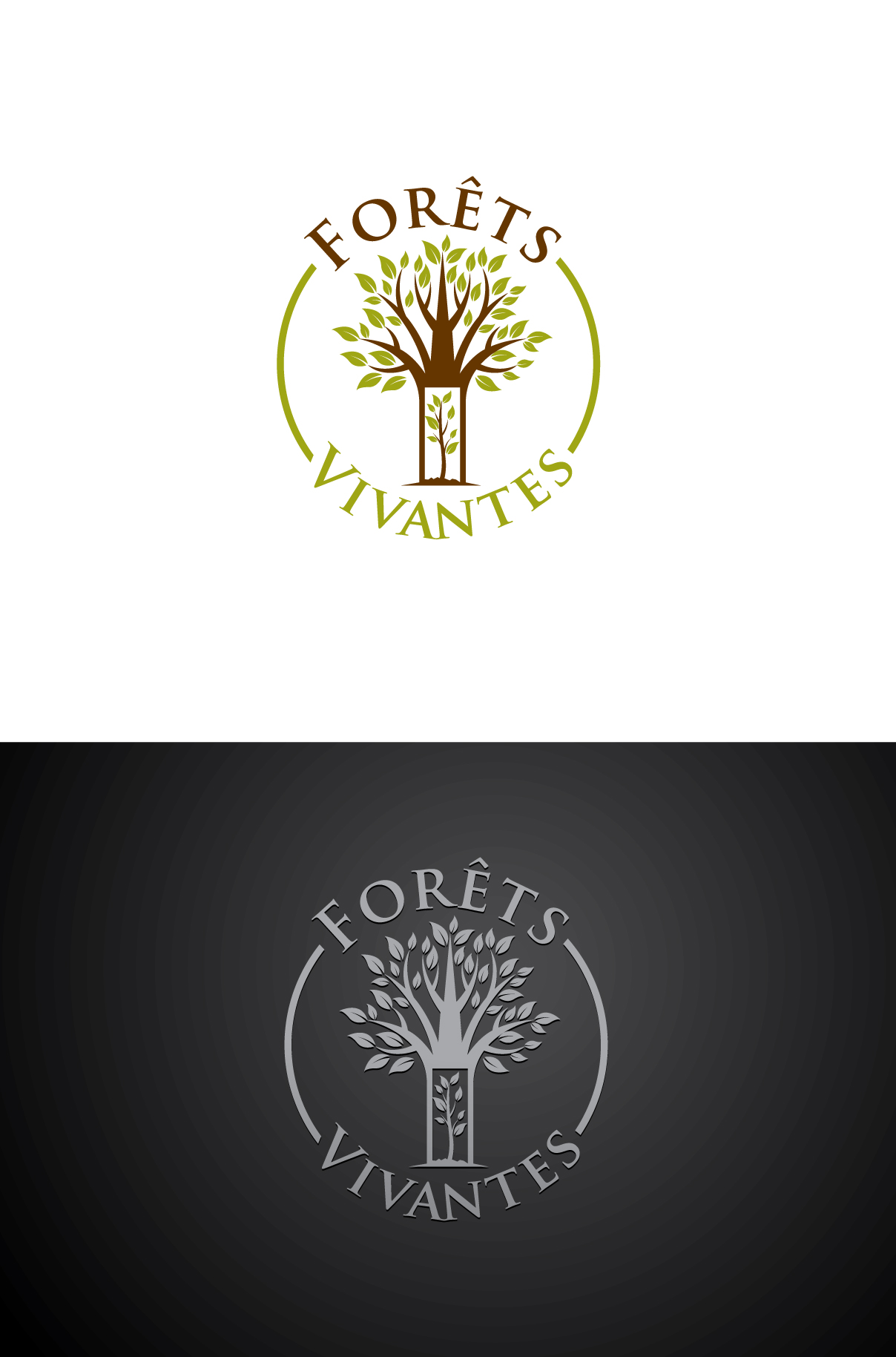 Logo Design by LogoPoko for Forêts Vivantes | Design #32860137