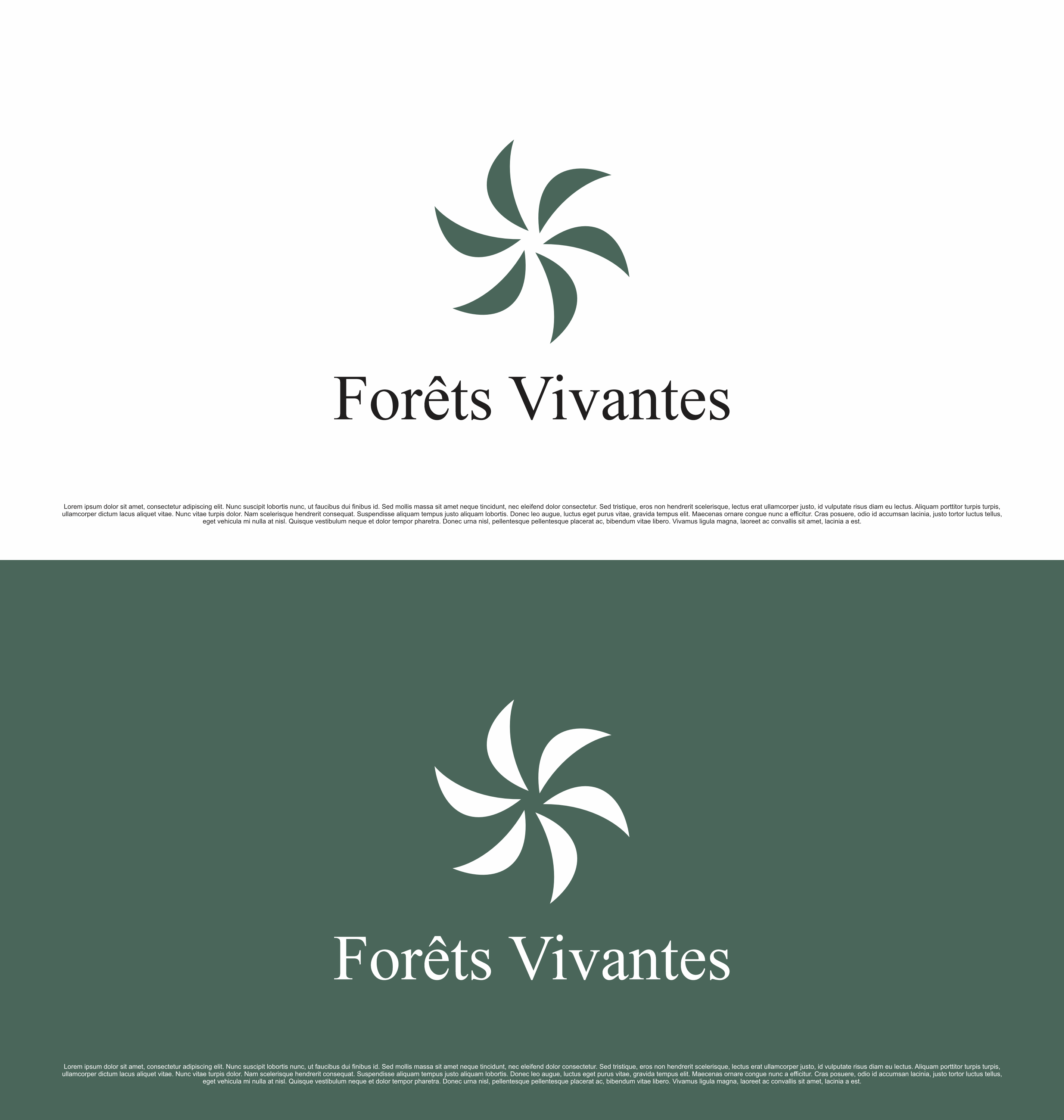 Logo Design by saesean for Forêts Vivantes | Design #32875601