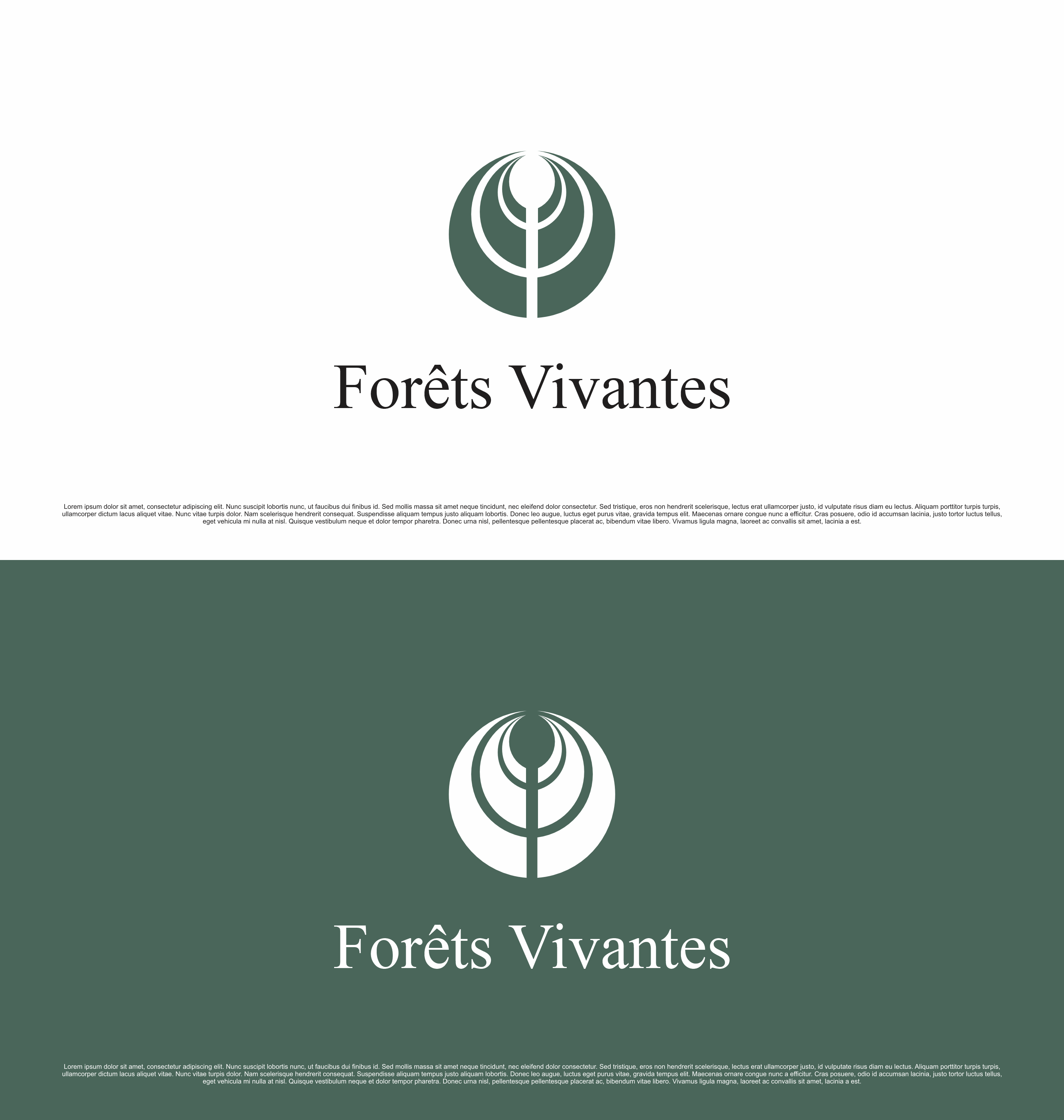 Logo Design by saesean for Forêts Vivantes | Design #32875602