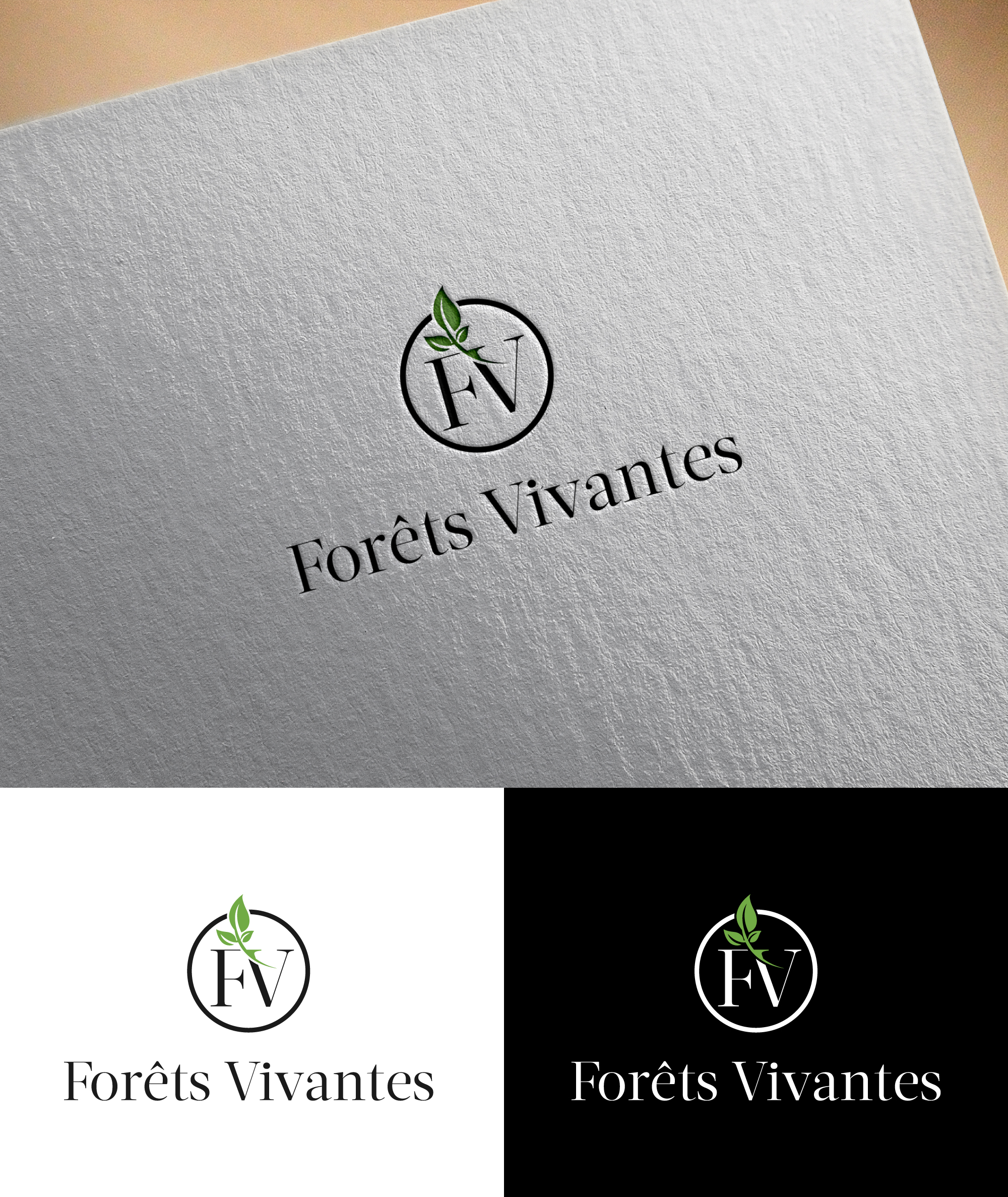 Logo-Design von 100%design für Forêts Vivantes | Design #32862083
