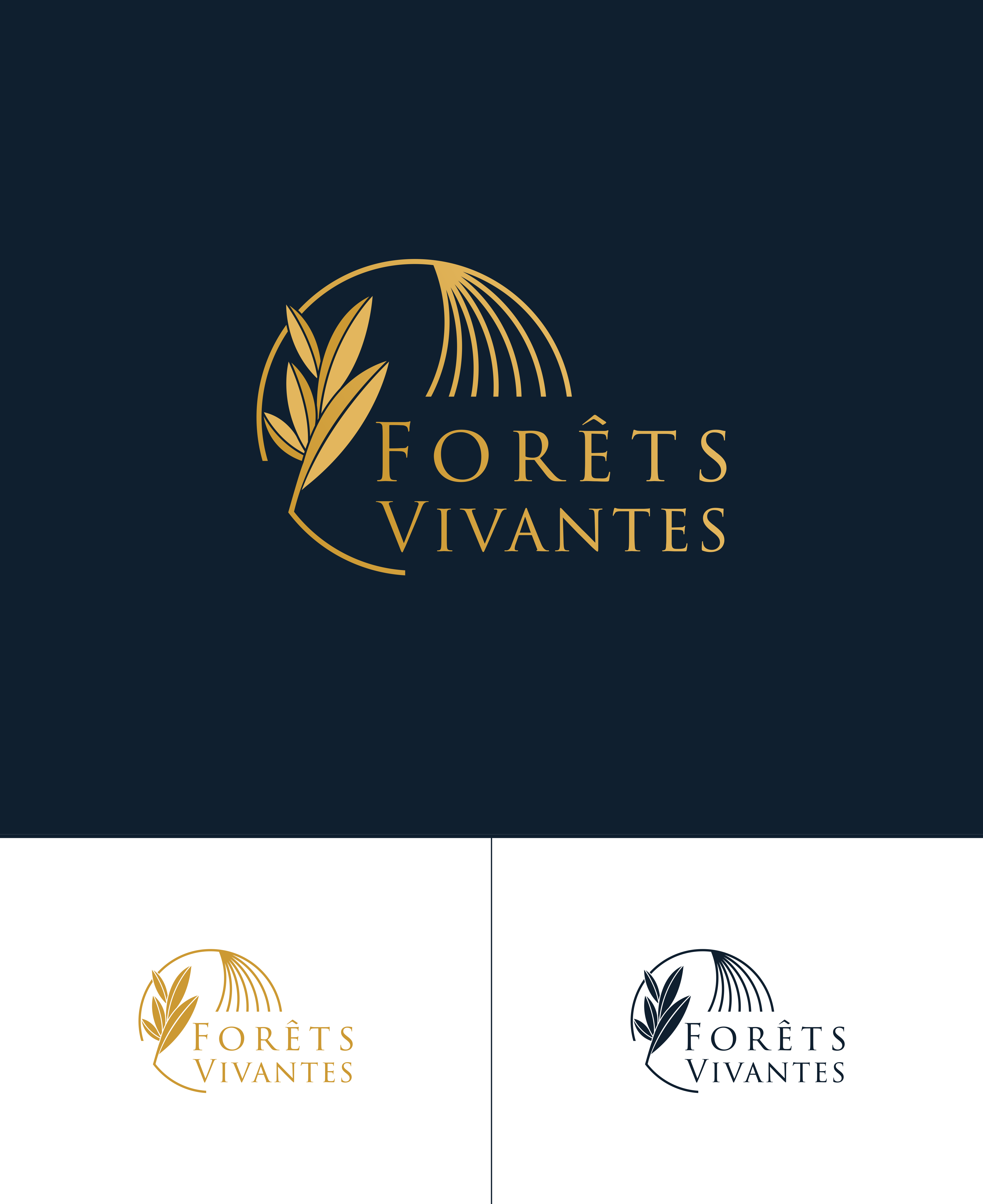 Logo Design by Afika_YN for Forêts Vivantes | Design #32863766