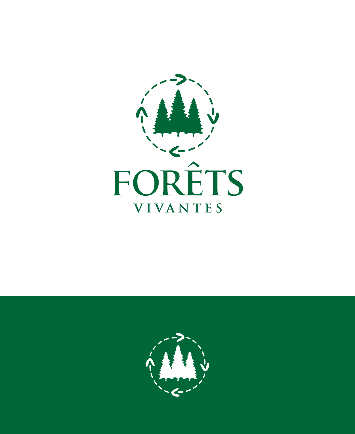Logo Design by apik. for Forêts Vivantes | Design #32862192