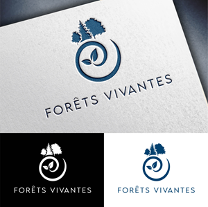 Logo Design by John Mark Arts for Forêts Vivantes | Design: #32871216