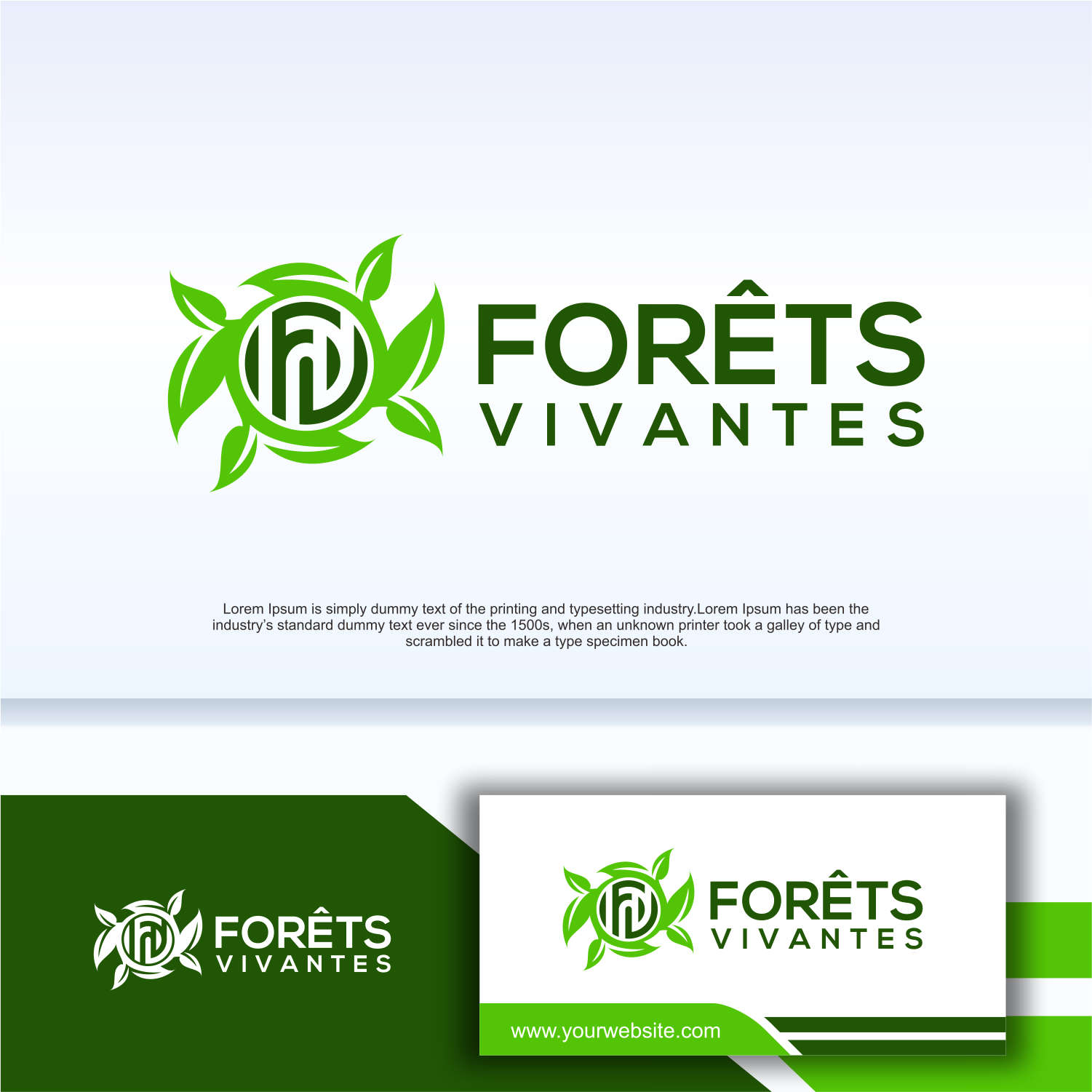 Logo-Design von Apache Kretek für Forêts Vivantes | Design #32859689