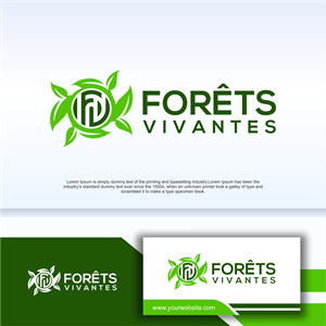 Logo-Design von Apache Kretek für Forêts Vivantes | Design: #32859689
