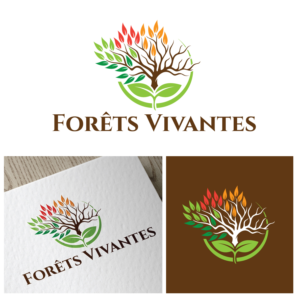 Logo Design by riya.mitra07j for Forêts Vivantes | Design #32860591