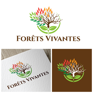Design de Logo par riya.mitra07j pour Forêts Vivantes | Design : #32860591