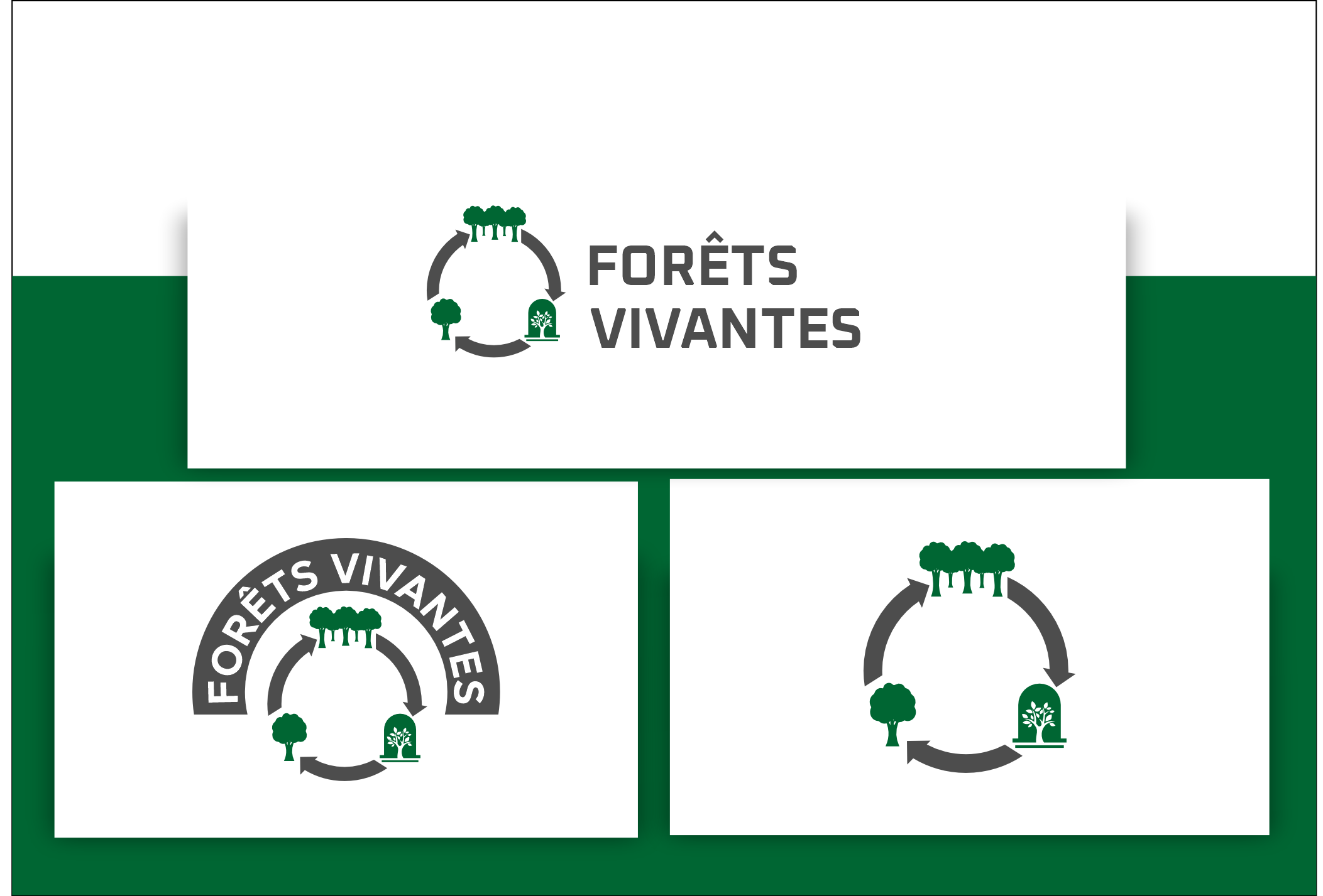 Logo Design by Udaya G for Forêts Vivantes | Design #32894864