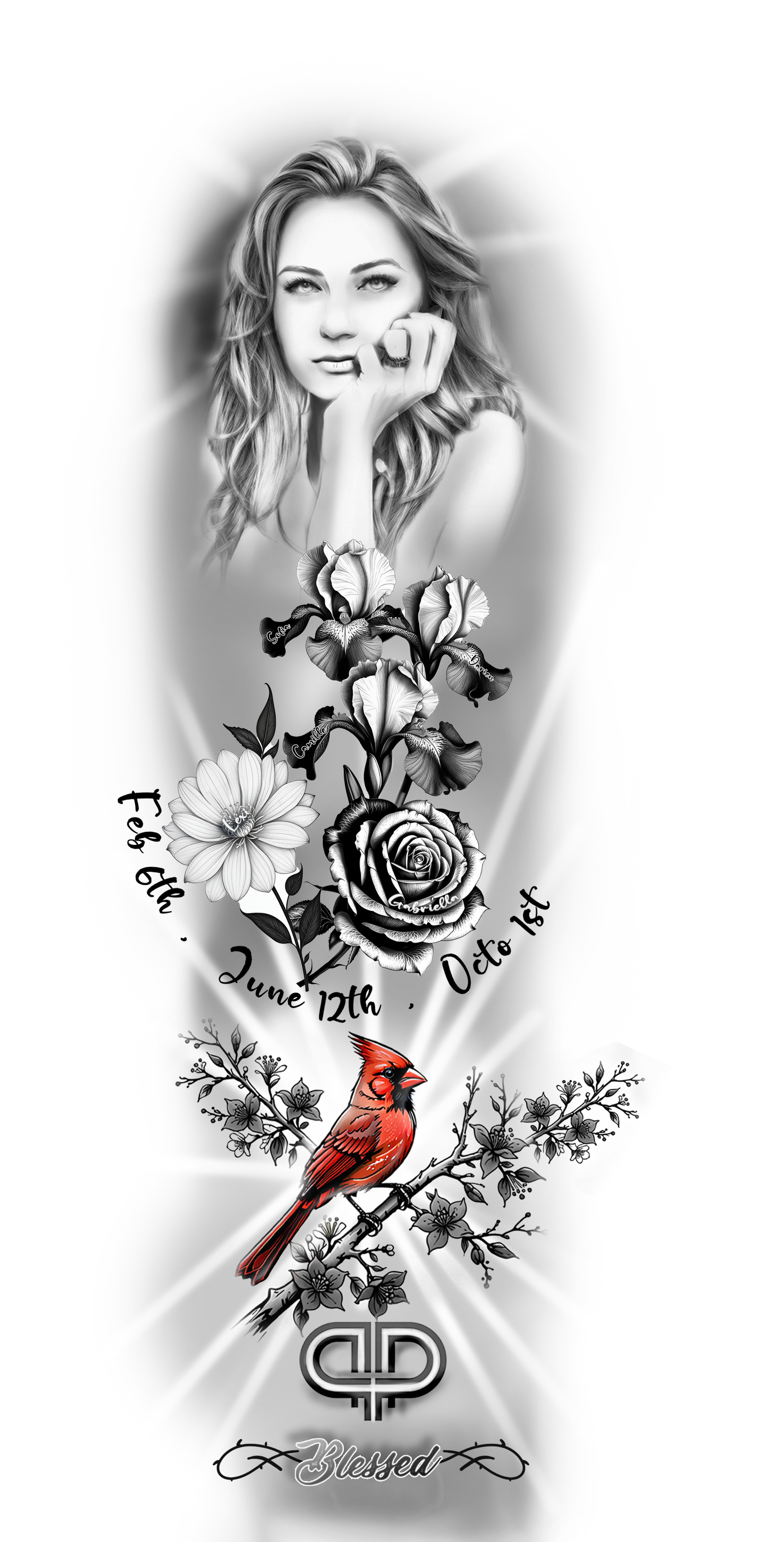 Tattoo Design by MukendrArt for Paradigm Pallet | Design #32899109