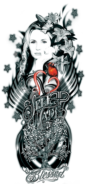 Tattoo Design by ioio for Paradigm Pallet | Design: #32870626