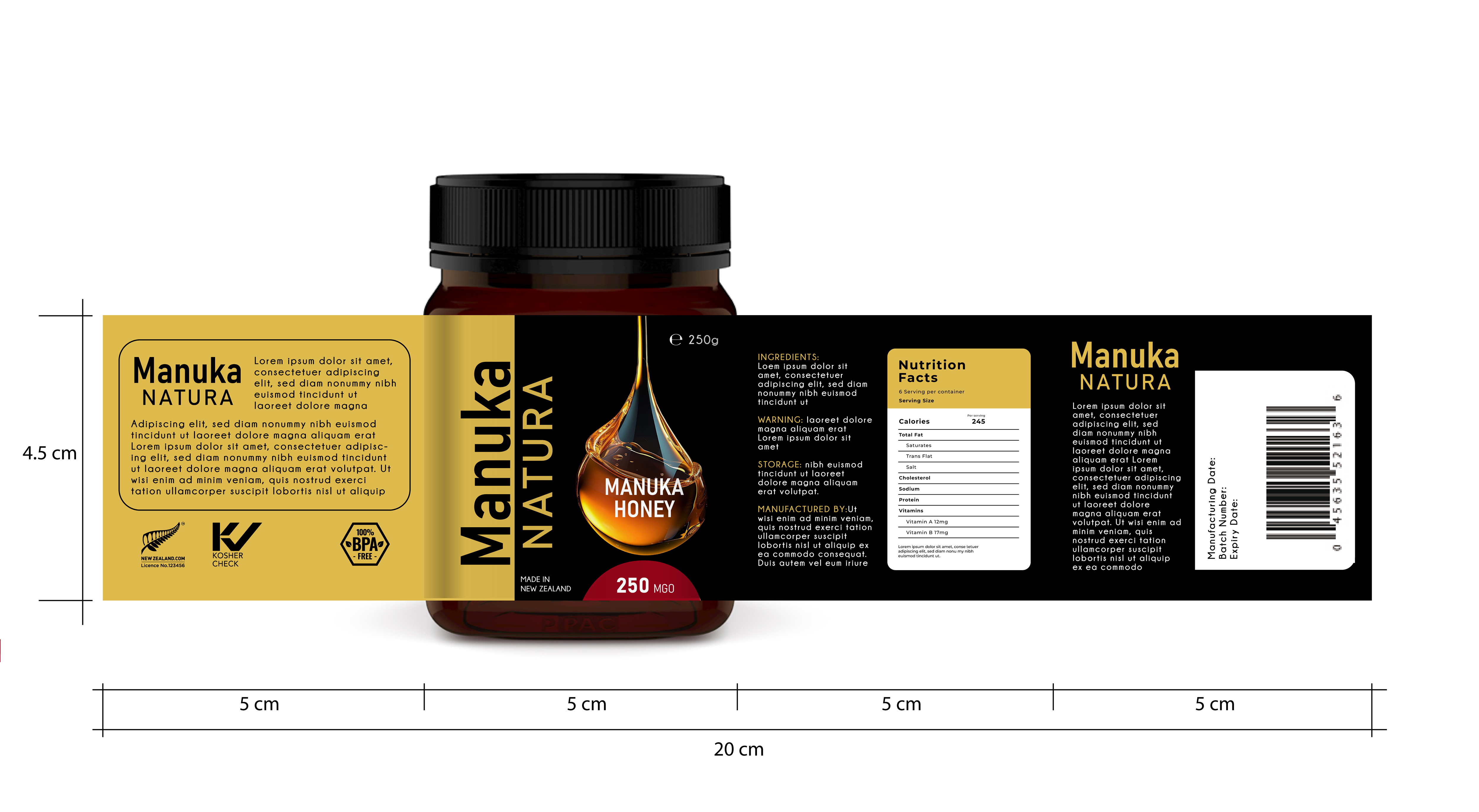 Label Design by Javelin Studio for Eurocas Tehnica Alimentara SRL | Design #32875937