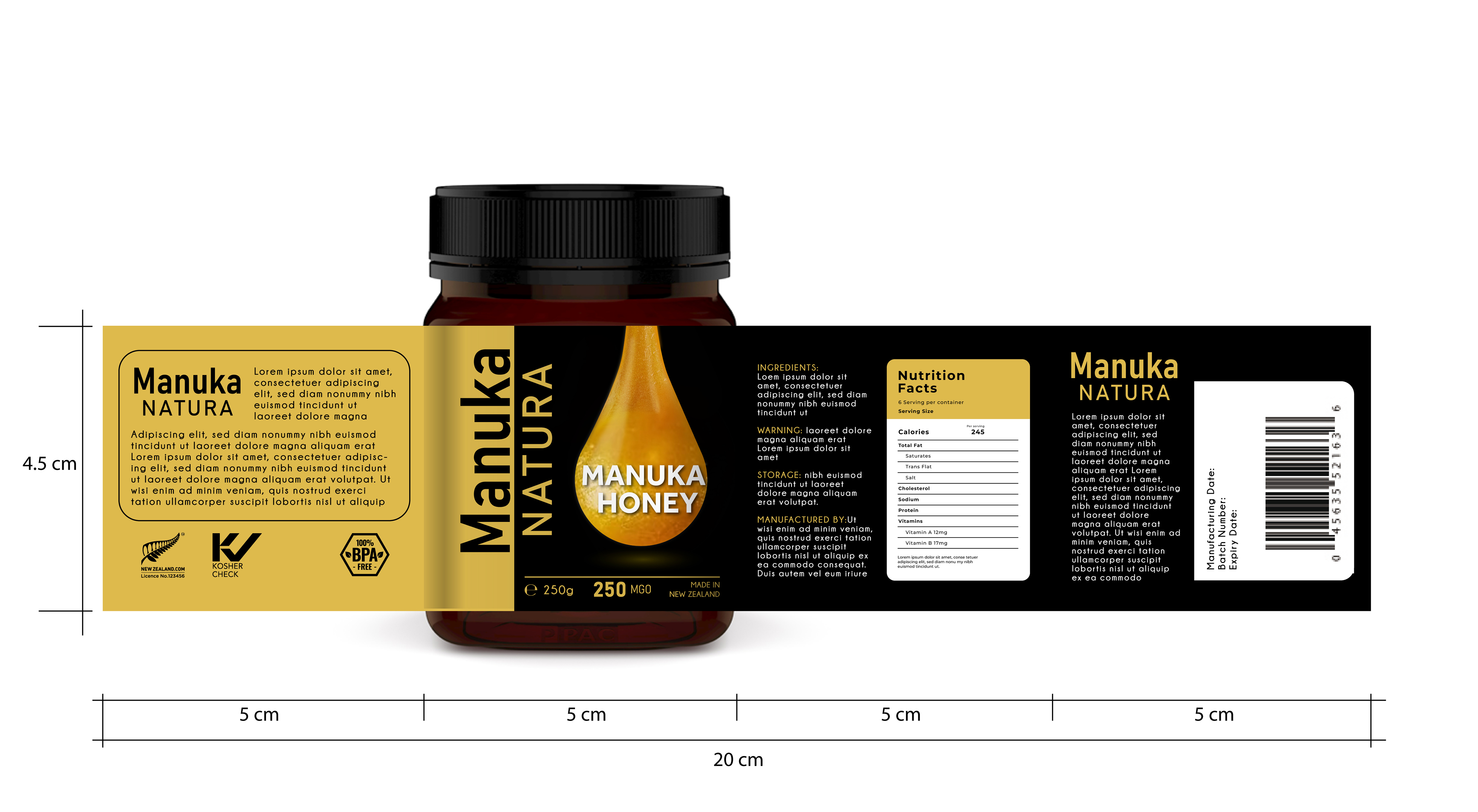 Label Design by Javelin Studio for Eurocas Tehnica Alimentara SRL | Design #32897754