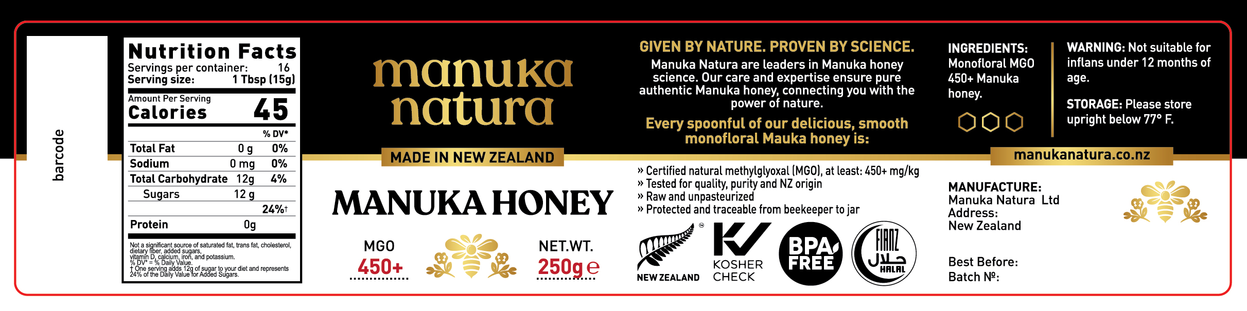 Label Design by Krasimira Georgieva for Eurocas Tehnica Alimentara SRL | Design #32916840