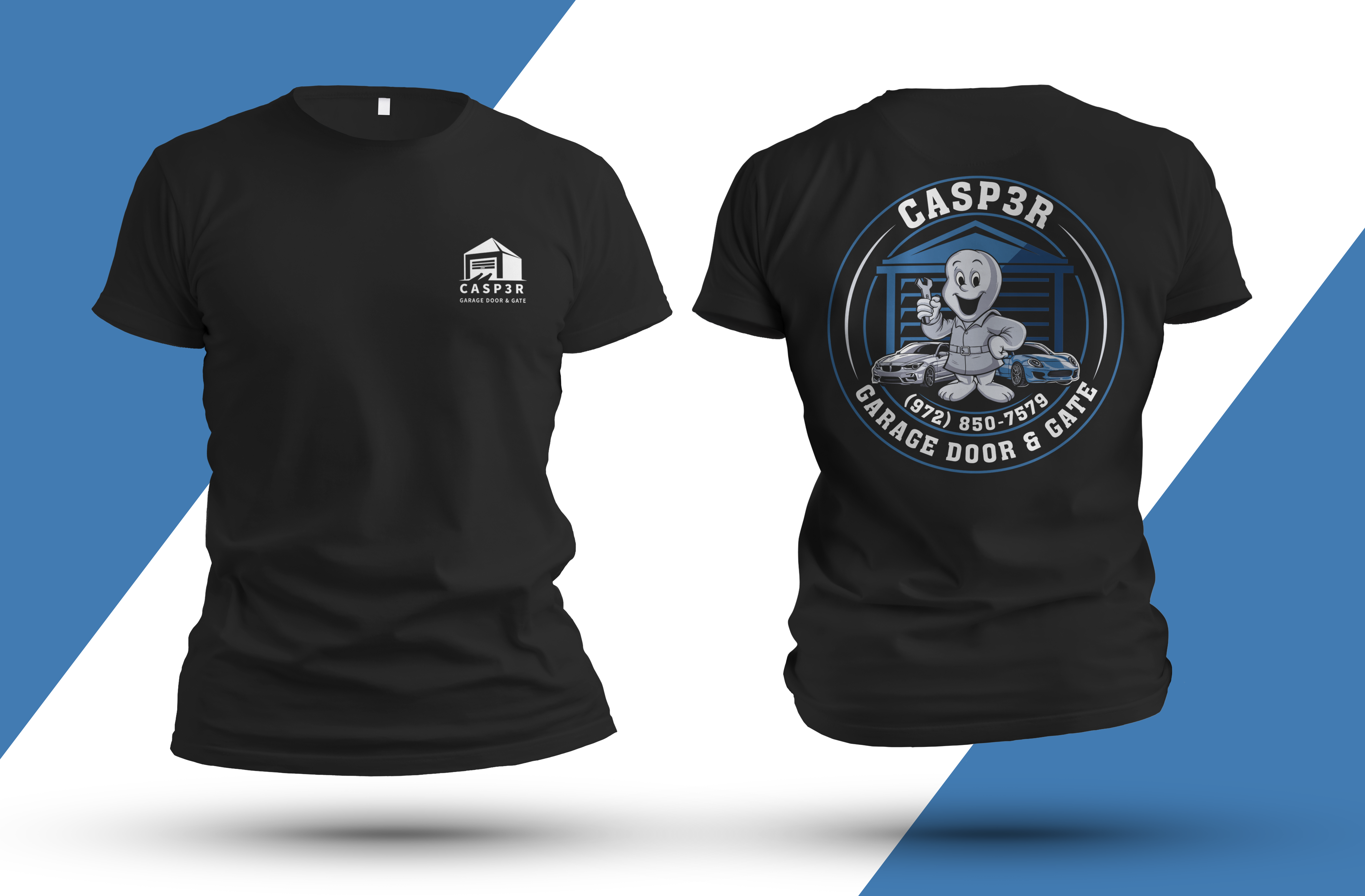 Graphic Design by Ismail Hossain for Casp3r Garage Door & Gate | Design #32860843