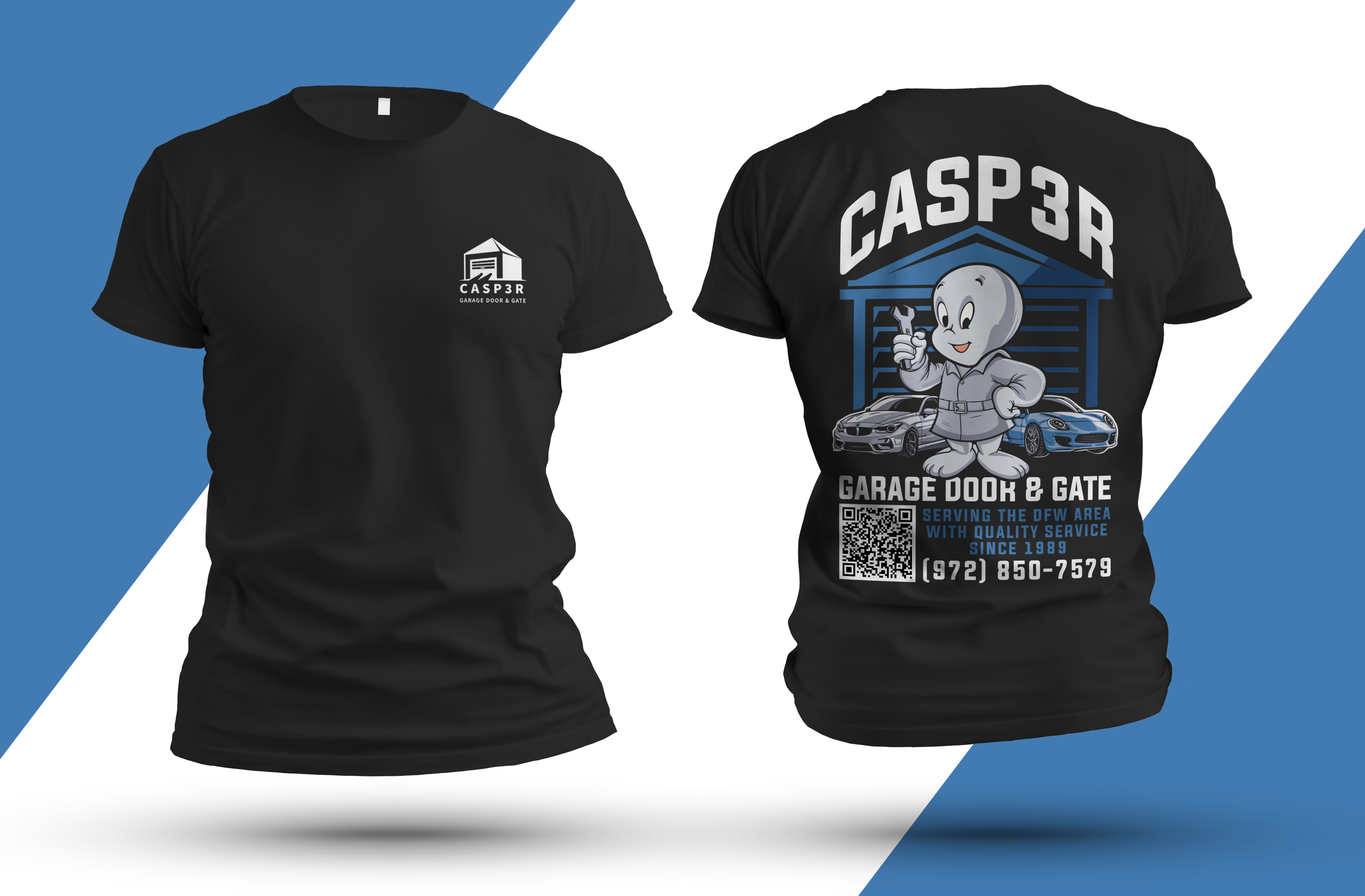 Graphic Design by Ismail Hossain for Casp3r Garage Door & Gate | Design #32882319