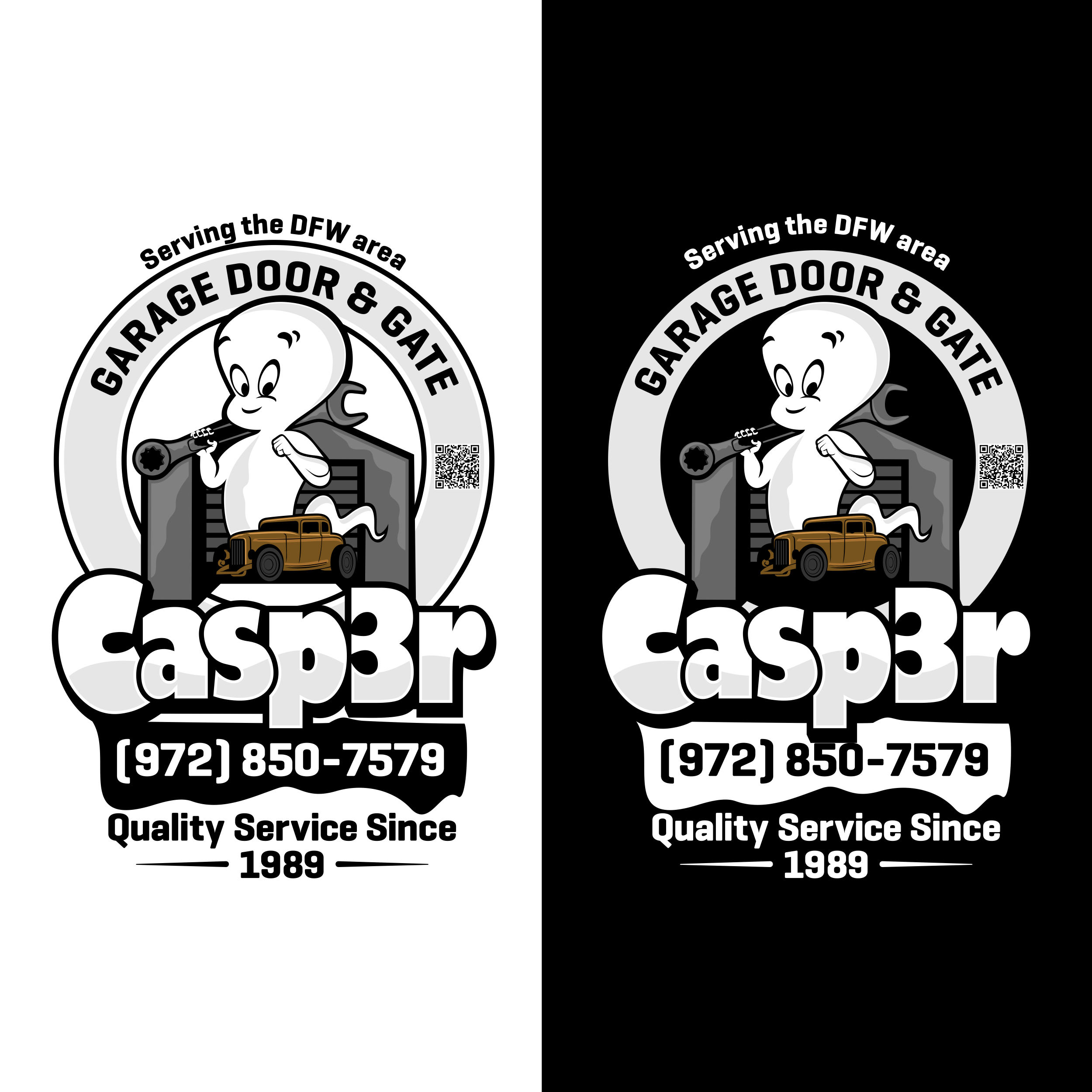 Graphic Design by luckdesign for Casp3r Garage Door & Gate | Design #32881752