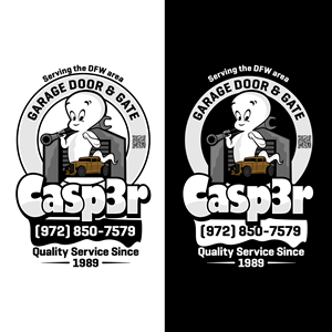 Graphic Design by luckdesign for Casp3r Garage Door & Gate | Design: #32881752