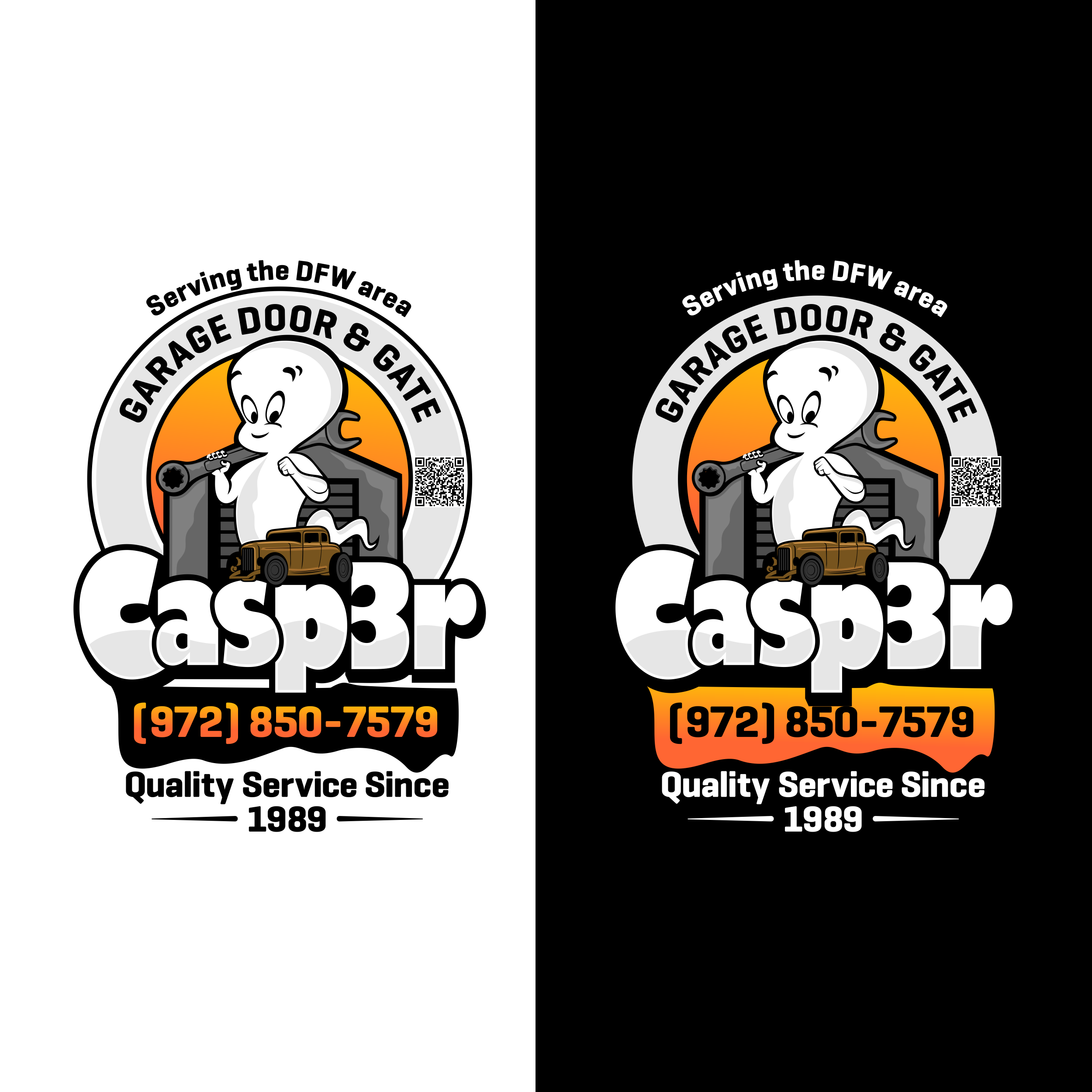 Graphic Design by luckdesign for Casp3r Garage Door & Gate | Design #32941042