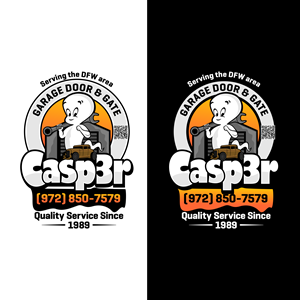 Graphic Design by luckdesign for Casp3r Garage Door & Gate | Design: #32941042