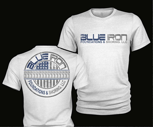 Diseño de Camiseta por Milton Bhowmik para Blue Iron Foundations & Shoring, LLC | Diseño: #32871234