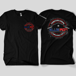 Design de T-shirt par Rheanza pour Blue Iron Foundations & Shoring, LLC | Design : #32897216