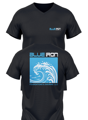 Diseño de Camiseta por Teespixels para Blue Iron Foundations & Shoring, LLC | Diseño: #32878802