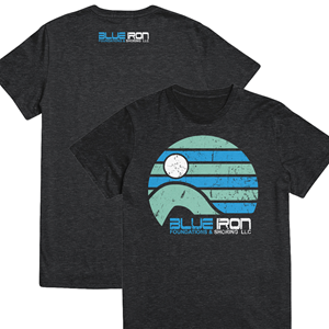 Diseño de Camiseta por Teespixels para Blue Iron Foundations & Shoring, LLC | Diseño: #32878899