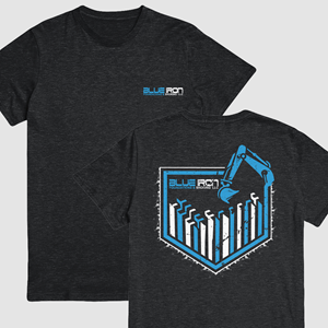 Design de T-shirt par Teespixels pour Blue Iron Foundations & Shoring, LLC | Design : #32889766