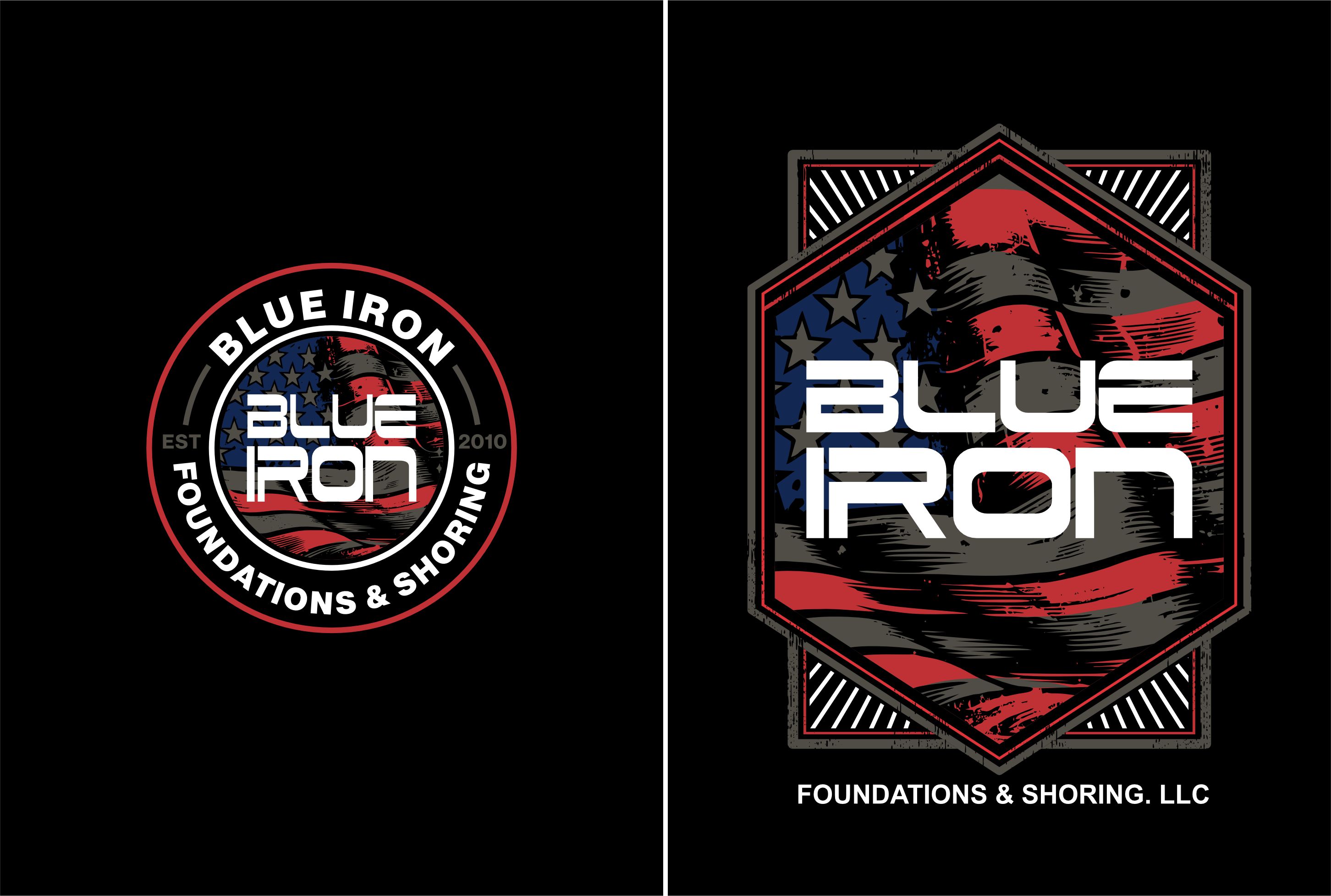 Design de T-shirt par erikdesign pour Blue Iron Foundations & Shoring, LLC | Design #32881069