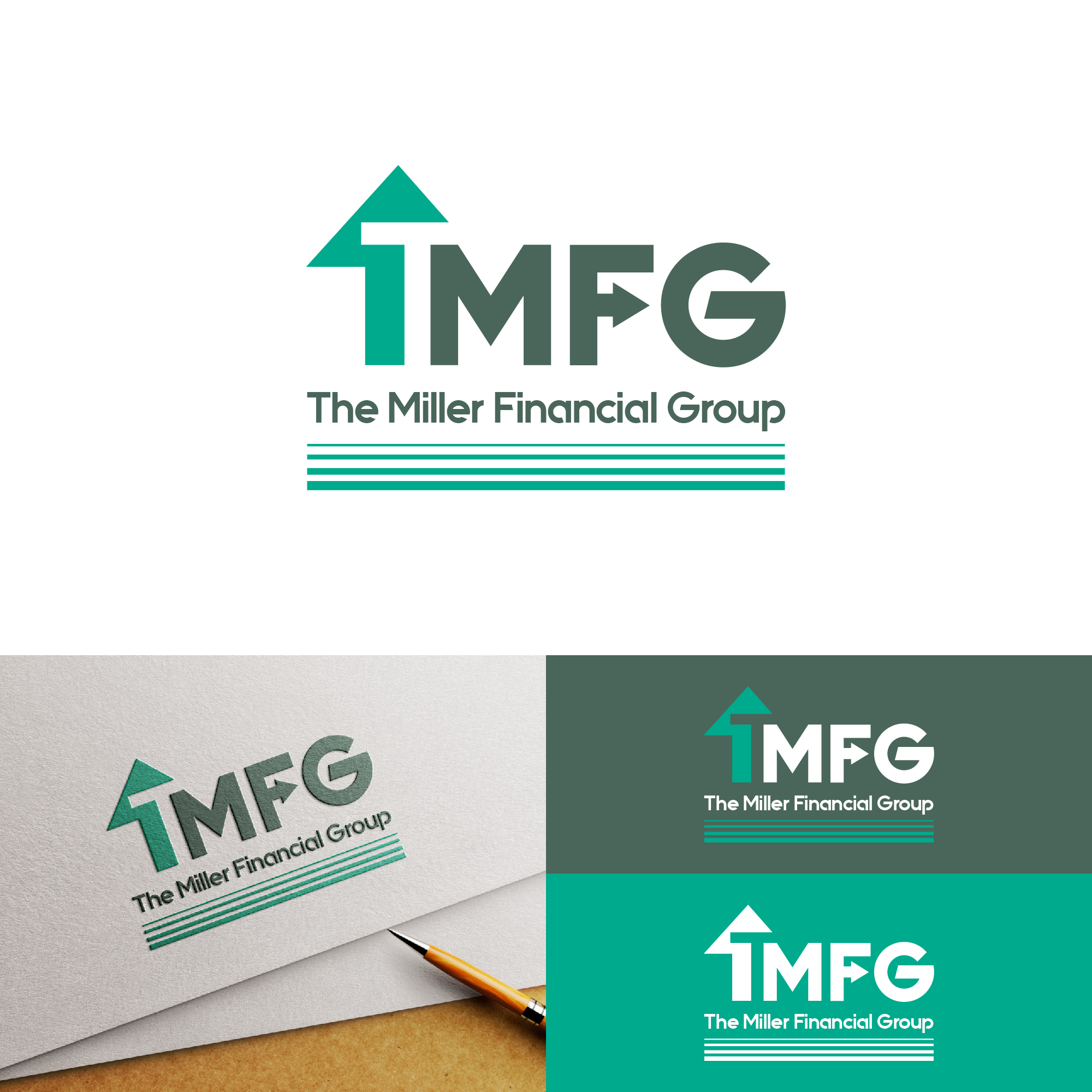 Logo Design by Deep Agheda for The Miller Financial Group - TMFG | Design #32878912