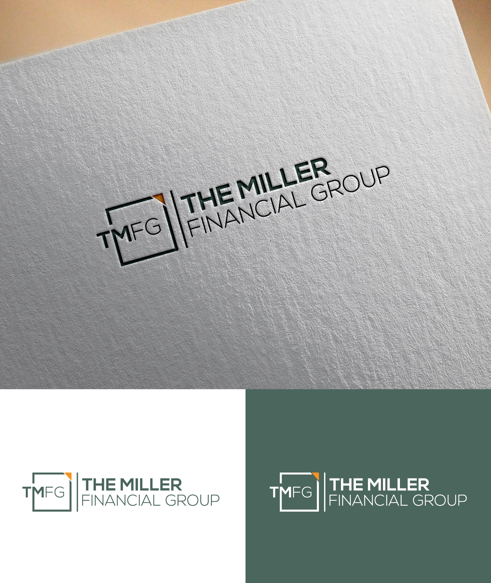 Logo Design by akdesigner99 for The Miller Financial Group - TMFG | Design #32861795