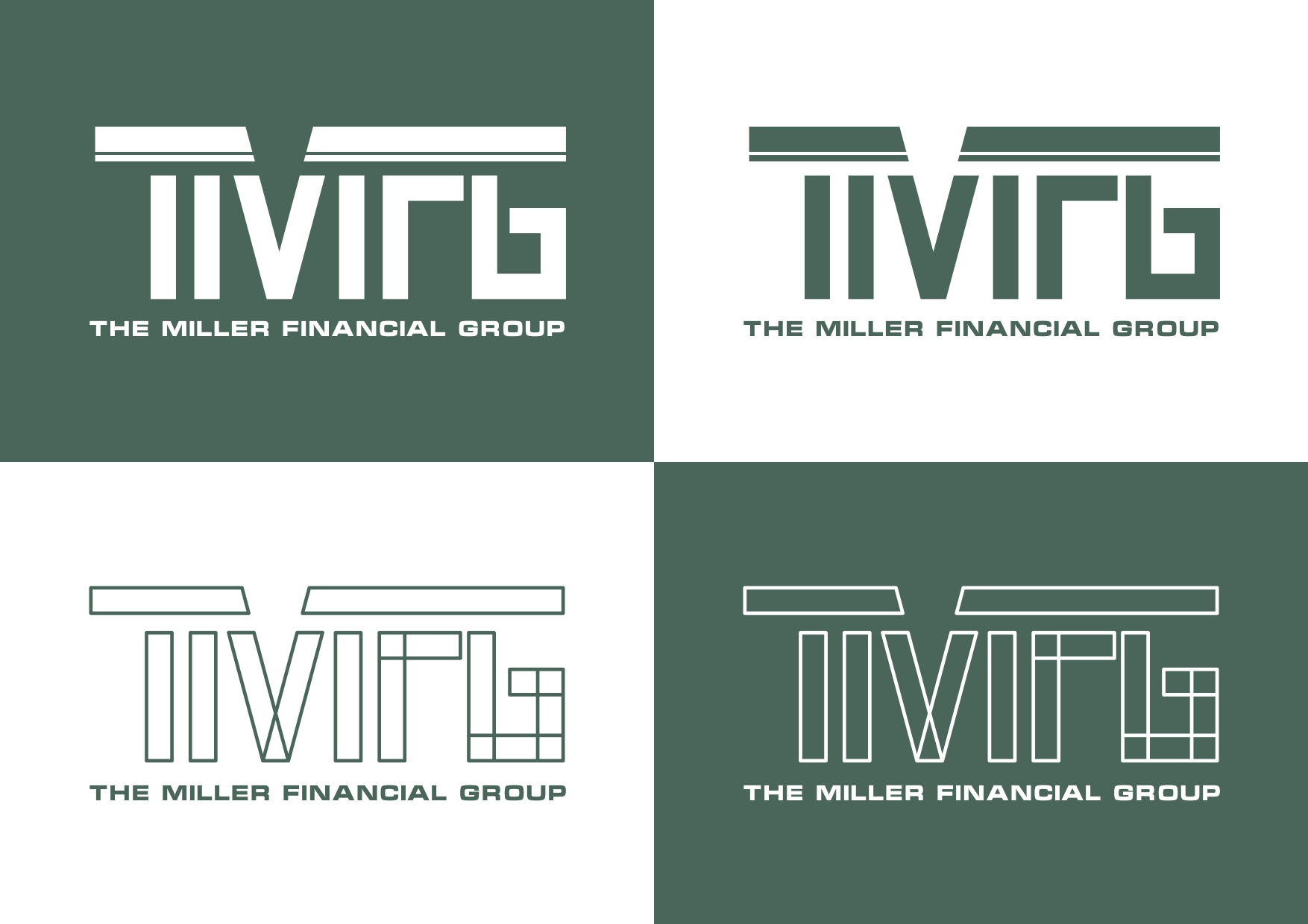 Logo Design by Rendell Sueña for The Miller Financial Group - TMFG | Design #32870110